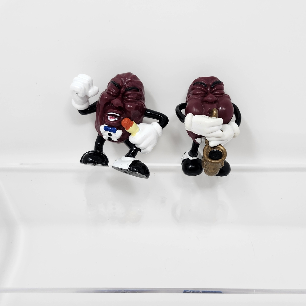 California Raisins Action Figures Set - Purple and White